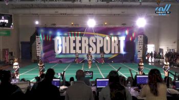 Just Cheer All Stars - Black Cats [2024 L4 Senior Coed Day 1] 2024 CHEERSPORT Toms River Classic