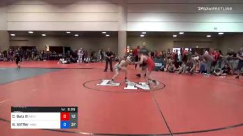 133 lbs Prelims - Carl Betz III, Apex vs Blue Stiffler, Team Minion (GA)