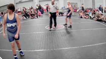 155 lbs Semis & 1st Wrestleback (8 Team) - Evan Massa, Slate Wrestling Academy vs Hudson Glaze, West Forsyth Wrestling Club