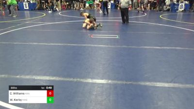 88 lbs Round Of 16 - Cooper Williams, Awa vs Waylon Kerby, Mineral Wells