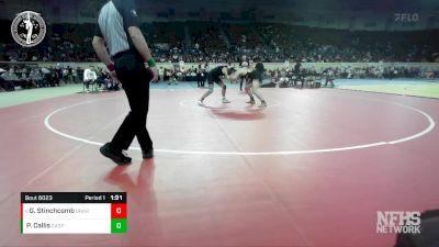 6A-190 lbs Champ. Round 1 - Garrett Stinchcomb, BROKEN ARROW vs Peyton Callis, SAND SPRINGS