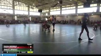 117 lbs Round 1 (4 Team) - Paisley Denault, Michigan Revolution Blue vs Olivia Messerly, Hillbilly Hamster Mafia