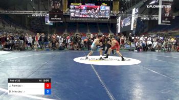 106 lbs Rnd Of 32 - Joseph Fernau, Illinois vs Dominic Mendez, California