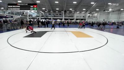 91 lbs Consi Of 16 #1 - Sean Sullivan, Essex Junction vs Aj Silverstein, Kryptonite Wrestling Klub