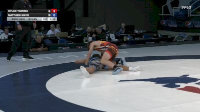 120 lbs Cons. Rd Of 64 - Dylan Yarema, AL vs Matthew Mayr, VA