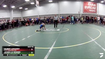 43 lbs Cons. Round 4 - Gilbert Lomasney, Majka Wrestling Club vs Jayden (JJ) Seward, Smithfield Youth Wrestling