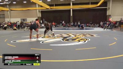 157 lbs Quarterfinal - Jamar Williams, West Liberty vs Jayden Jones, Ohio Northern