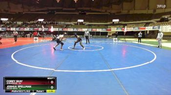 150 lbs Finals (2 Team) - Corey Skay, Gloucester vs Joshua Spellman, Oscar Smith