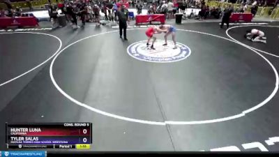 145 lbs Cons. Round 5 - Hunter Luna, California vs Tyler Salas, Matilda Torres High School Wrestling