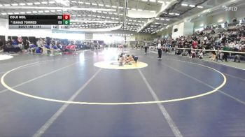 141 lbs Quarterfinal - Cole Neil, Penn State Behrend vs Isaias Torres, Ithaca