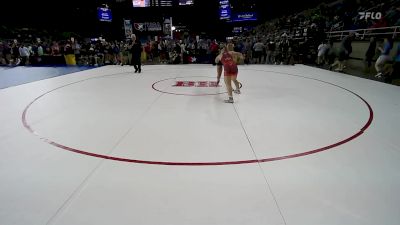 136 lbs Cons 32 #2 - Hattie Mathre, MN vs Aiyana Santana, NY