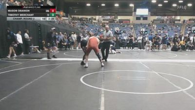 197 lbs Champ. Round 2 - Timothy Merchant, Friends University vs Mason Obanion, Unattached