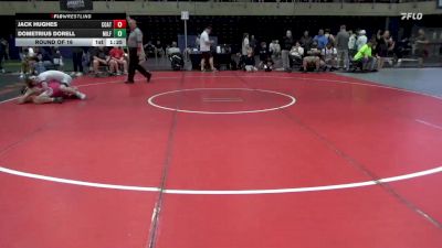 136 lbs Round Of 16 - Jack Hughes, Coatesville vs Dometrius Dorell, Milford
