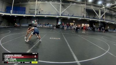 100-105 lbs 5th Place Match - Cael Steuer, Steller Trained vs Cameron Mendick, Northern Delaware Wrestling Academy