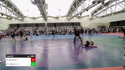 108-H lbs Consi Of 16 #1 - Brody Santora, Barn Brothers vs Dominic Litterio, Morris Knolls