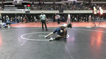 6-8 145 Round 3 - Lucas Ricciarelli, Chesapeake vs Luke Flowers, Great Bridge Middle School