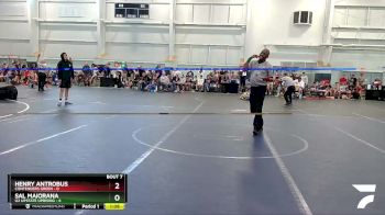 76 lbs Round 3 (6 Team) - Sal Maiorana, U2 Upstate Uprising vs Henry Antrobus, Contenders Green