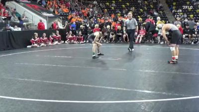 126 lbs Quarterfinal - Thomas Zabka, Algona vs Adrian Phetxoumphone, Clarion-Goldfield-Dows