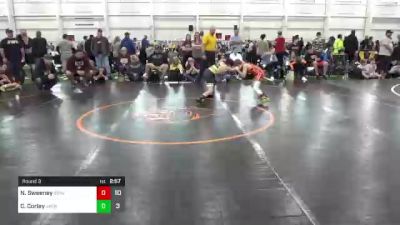 70 lbs Round 3 - Noah Sweeney, Grindhouse Wrestling Club vs Connor Corley, Jacket Wrestling Club