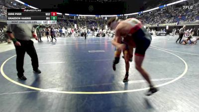 124 lbs Round Of 16 - Jude Pizzi, West Chester vs Graeson Harris, Millcreek