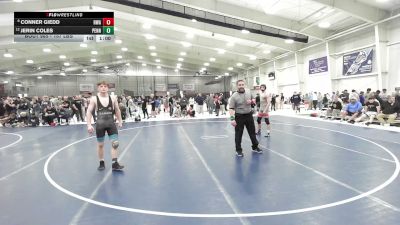 157 lbs Cons. Quarters - Conner Giedd, Heartland Wrestling Academy vs Jerin Coles, Pennsylvania