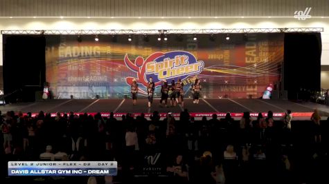 Davis Allstar Gym Inc - Dream [2025 L2 Junior - Flex - D2 Day 2] 2025 Spirit Cheer Dance Grand Nationals & Cheer Nationals