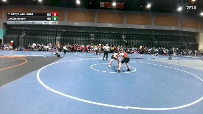 190 lbs Champ. Round 2 - Jacob Stepp, Pahrump Valley vs Bryce Williardt, North Lake