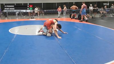 175 lbs Consi Of 16 #2 - Cj Pensiero, PA vs Wyatt Boice, NY