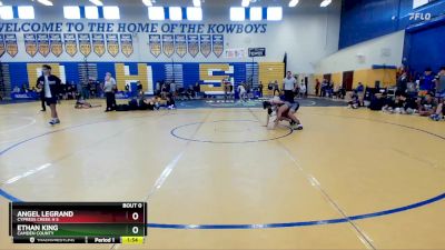 132 Gold Round 1 - ANGEL LEGRAND, Cypress Creek H S vs Ethan King, Camden County