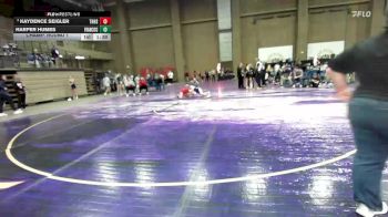 115 lbs Champ. Round 1 - Kaydence Seigler, Thompson vs Harper Humes, Francis Howell Central