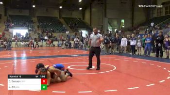 130 lbs Prelims - Cap Benson, Jefferson Wrestling Club vs Genevieve An, Level Up