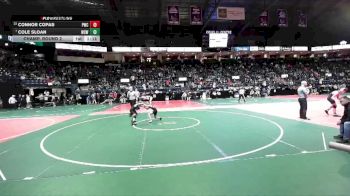 65 lbs Champ. Round 2 - Cole Sloan, WSW1 vs Connor Copas, PWCA