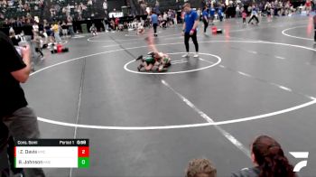 71-78 lbs Cons. Semi - Zechariah Davis, Fillmore Central vs Brayden Johnson, Pikes Peak Warriors