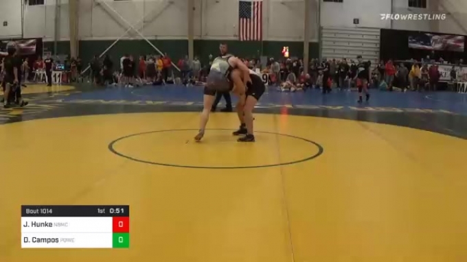 160 lbs Consolation - Jake Hunke, North Bend Mat Cats vs Dylan Campos ...