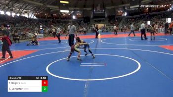 46 lbs Prelims - Trenton Kilgore, Warner Eagle Wrestling Club vs Zeke Johnston, Dark Cloud Wrestling