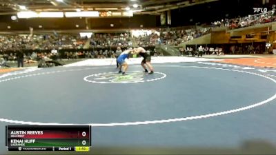 285 lbs Quarterfinal - Austin Reeves, Hillcrest vs Kenai Huff, LaGrande