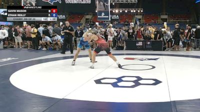 132 lbs Champ. Rd Of 32 - Gavin Mason, Indiana vs Ethan Reilly, Florida