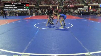 137 lbs Champ. Round 2 - Ryan Pearson, Deerlodge vs Xander McCann, Montana Disciples