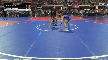137 lbs Champ. Round 2 - Ryan Pearson, Deerlodge vs Xander McCann, Montana Disciples