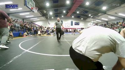 64 lbs Consi Of 8 #1 - Seara Dickson, Owasso Takedown Club vs Ivan Russell, Eufaula Ironheads Wrestling Club