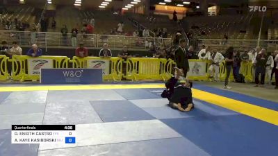 DIANA ENIDTH CASTRO vs ANDREA KAYE KASIBORSKI 2023 Pan Jiu Jitsu IBJJF Championship