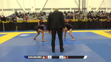 Aiza Valeriano Stevens vs Alexia Alayna Arnold 2024 World IBJJF Jiu-Jitsu No-Gi Championship