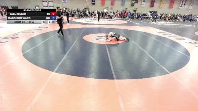 180 A Champ. Round 1 - Jael Miller, North Central (IL) vs Maddison Ward, Grand Valley State