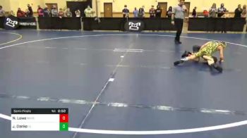 65 lbs Semifinal - Nic Lowe, Wheeling W.C. vs James Danko, Tj