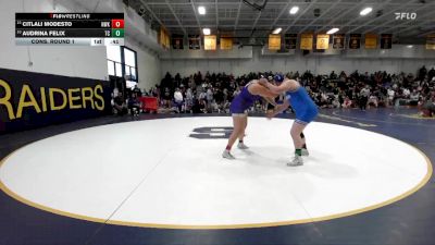 235 lbs Cons. Round 1 - Audrina Felix, Temescal Canyon vs Citlali Modesto, Norwalk