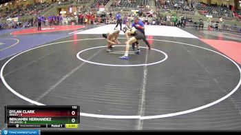 122 lbs Placement (4 Team) - Benjamin Hernandez, Philomath vs Dylan Clark, Henley