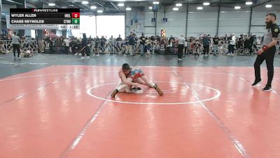 88 lbs Round 4 (1:30pm Friday) - Chase Reynolds, CTWHALE vs Wyler Allen, Oklahoma Elite