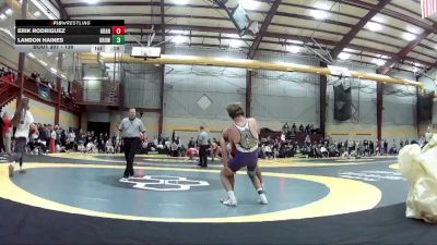 138 lbs Cons. Round 2 - Erik Rodriguez, Grant vs Landon Haines, Brownsburg