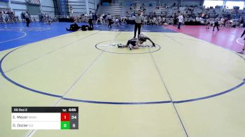 90 lbs Rr Rnd 2 - Eli Meyer, Mat Assassins Red vs Gabriel Dozier, Sly Snipers BYW