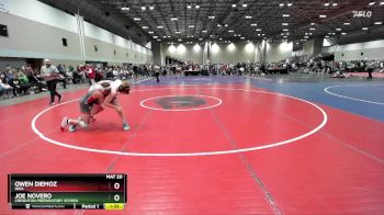 150 lbs Champ. Round 1 - Joe Novero, Creighton Preparatory School vs Owen Diemoz, Nixa